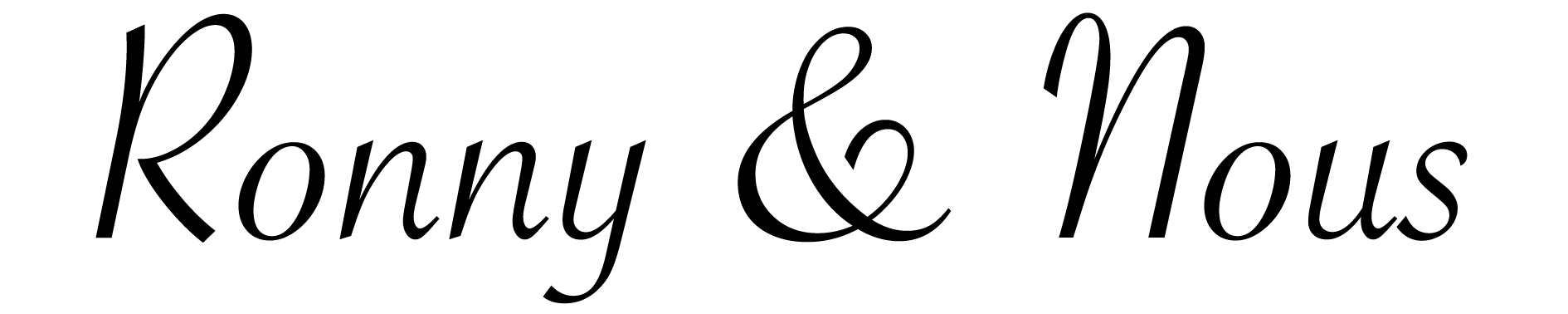 Handtekening Ronny & Nous - Draverke